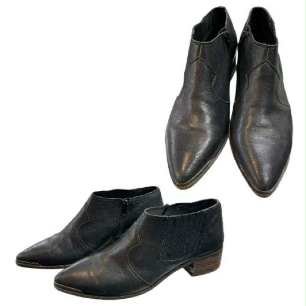 Lucky Brand Black Leather Boots S9.5